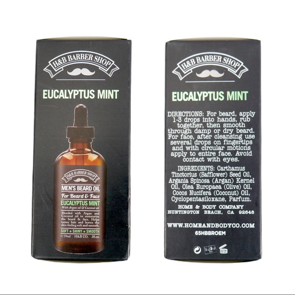 H B Barber Shop Other Hb Barber Shop Beard Oil For Beard Face Poshmark